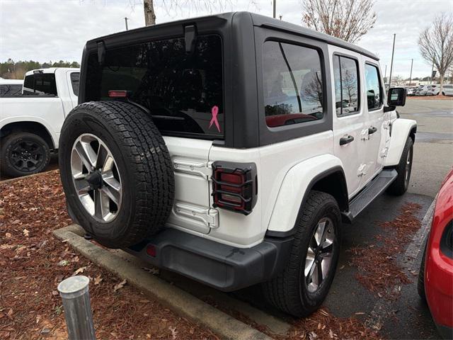 used 2020 Jeep Wrangler Unlimited car, priced at $21,998