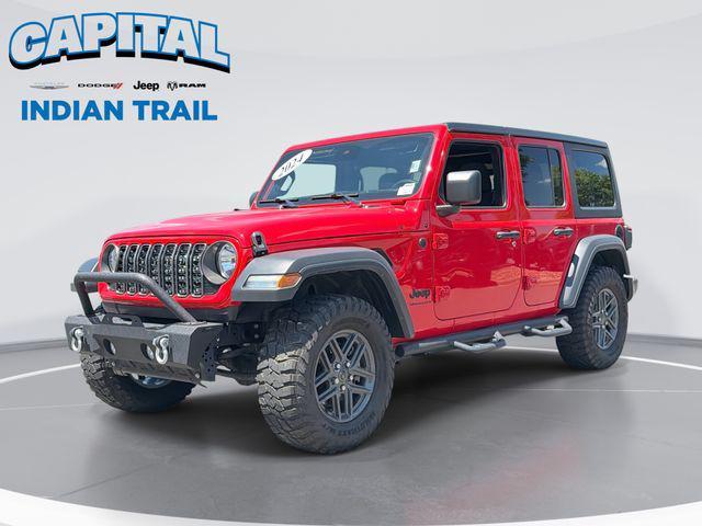 used 2024 Jeep Wrangler car, priced at $35,867