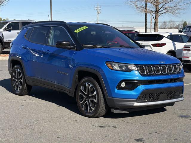 used 2024 Jeep Compass car, priced at $20,992
