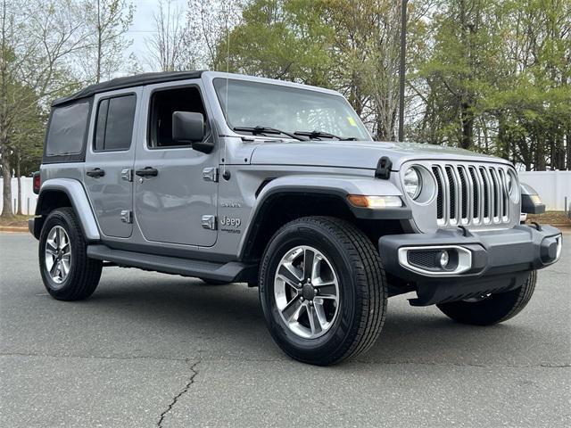 used 2021 Jeep Wrangler Unlimited car, priced at $23,034