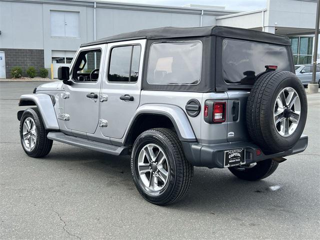 used 2021 Jeep Wrangler Unlimited car, priced at $23,034