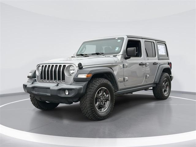 used 2018 Jeep Wrangler Unlimited car, priced at $18,968