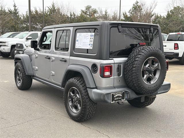 used 2018 Jeep Wrangler Unlimited car, priced at $18,968