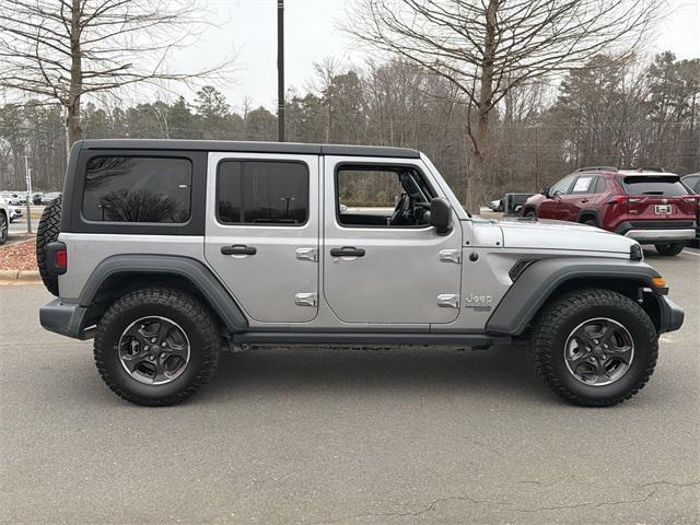 used 2018 Jeep Wrangler Unlimited car, priced at $18,968