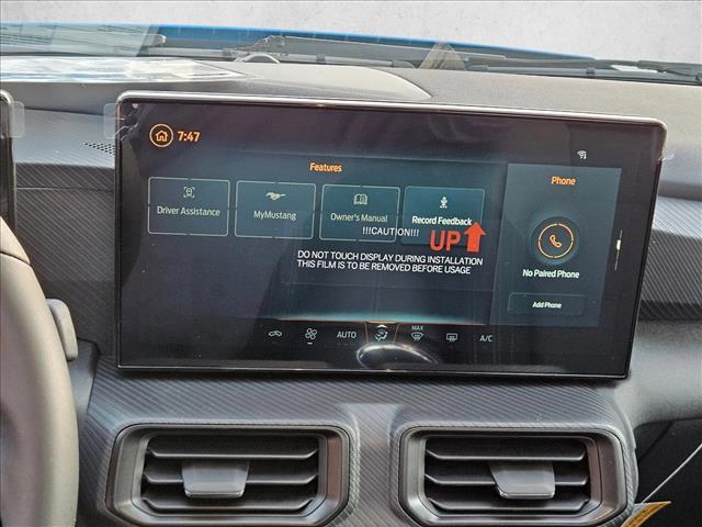 new 2026 Ford Mustang car, priced at $33,925