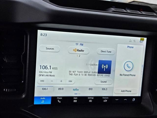 new 2025 Ford Bronco car, priced at $38,040