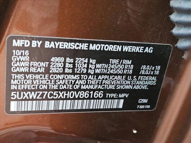 used 2017 BMW X3 car, priced at $11,540