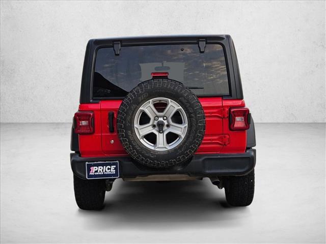 used 2018 Jeep Wrangler Unlimited car, priced at $19,610