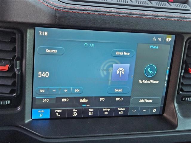 new 2025 Ford Bronco car, priced at $79,400