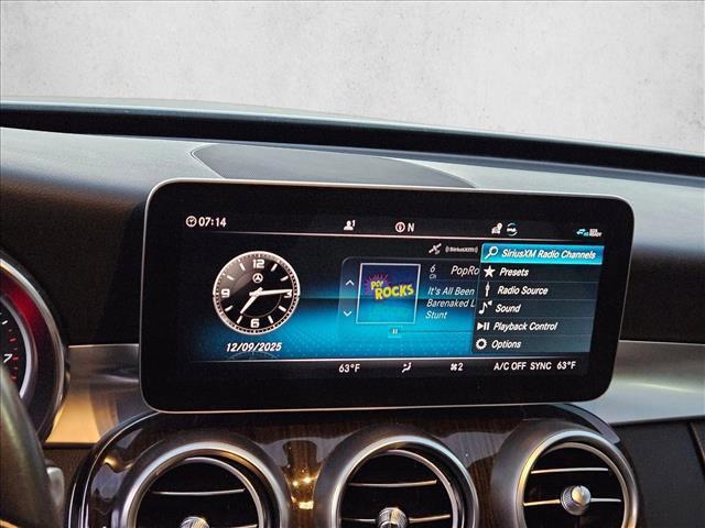 used 2019 Mercedes-Benz C-Class car, priced at $21,991