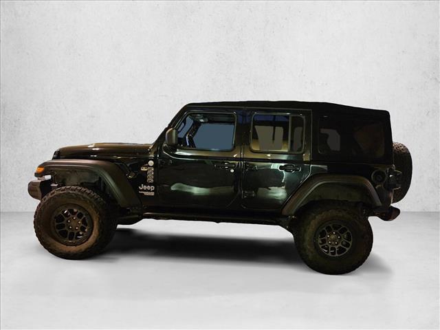 used 2021 Jeep Wrangler Unlimited car, priced at $22,764