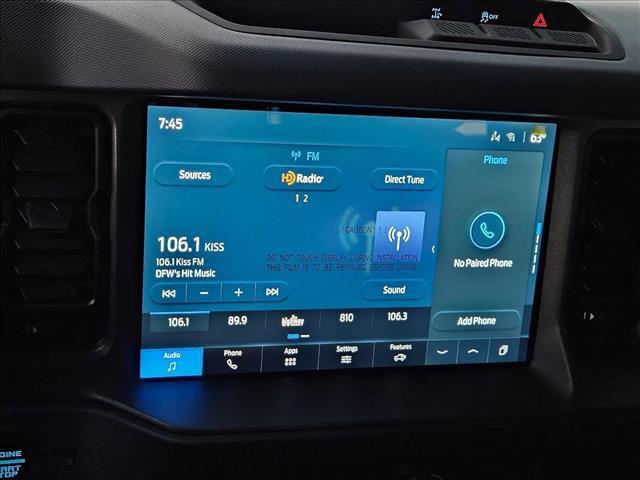 new 2025 Ford Bronco car, priced at $38,040