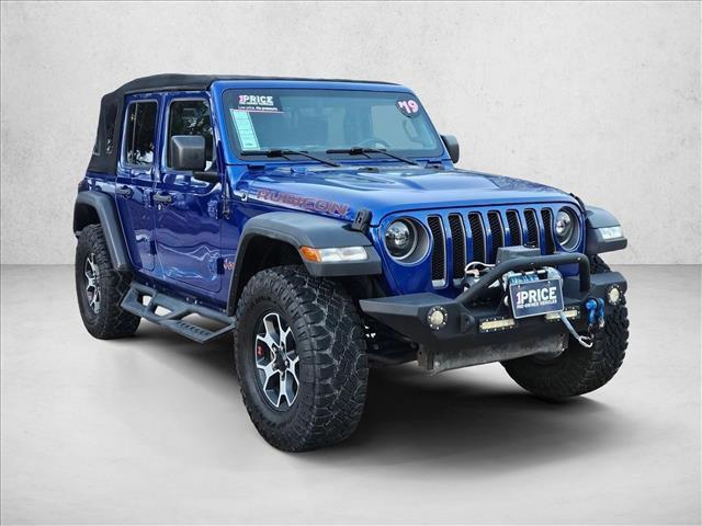 used 2019 Jeep Wrangler Unlimited car, priced at $20,990