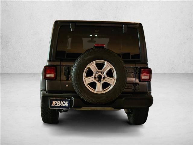 used 2018 Jeep Wrangler Unlimited car, priced at $19,819