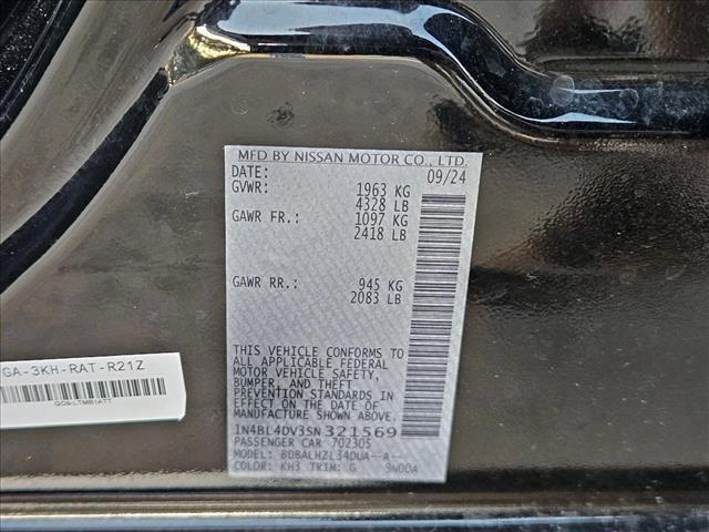 used 2025 Nissan Altima car, priced at $18,920