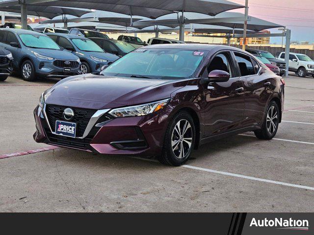 used 2021 Nissan Sentra car, priced at $15,990