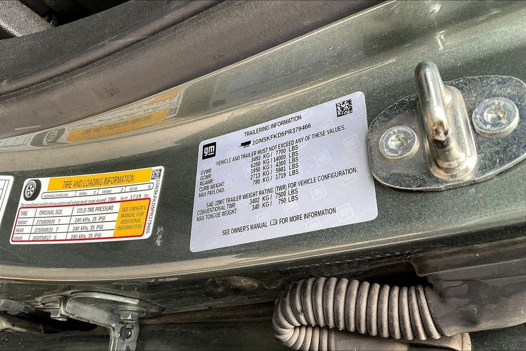 used 2023 Chevrolet Suburban car, priced at $45,955