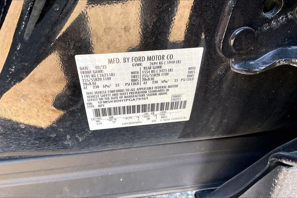 used 2023 Ford Explorer car, priced at $31,994