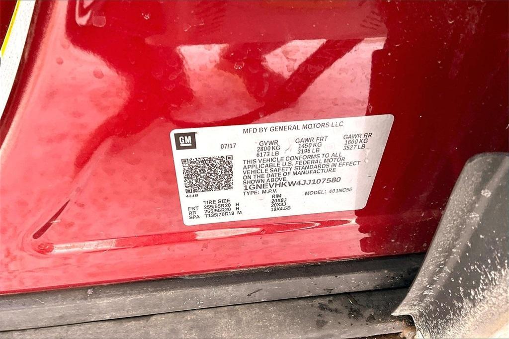 used 2018 Chevrolet Traverse car, priced at $10,500