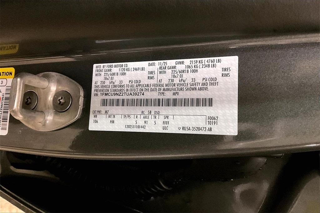 new 2026 Ford Escape car, priced at $33,056