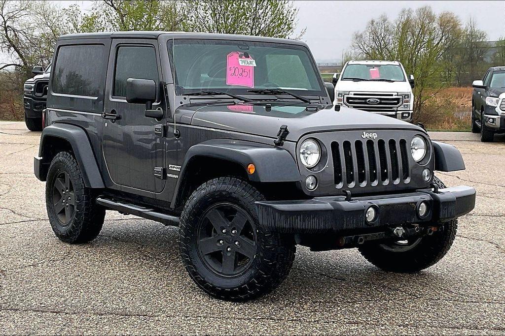 used 2017 Jeep Wrangler car, priced at $19,998