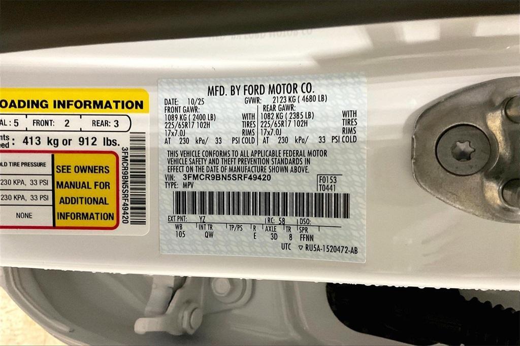 new 2025 Ford Bronco Sport car, priced at $32,206