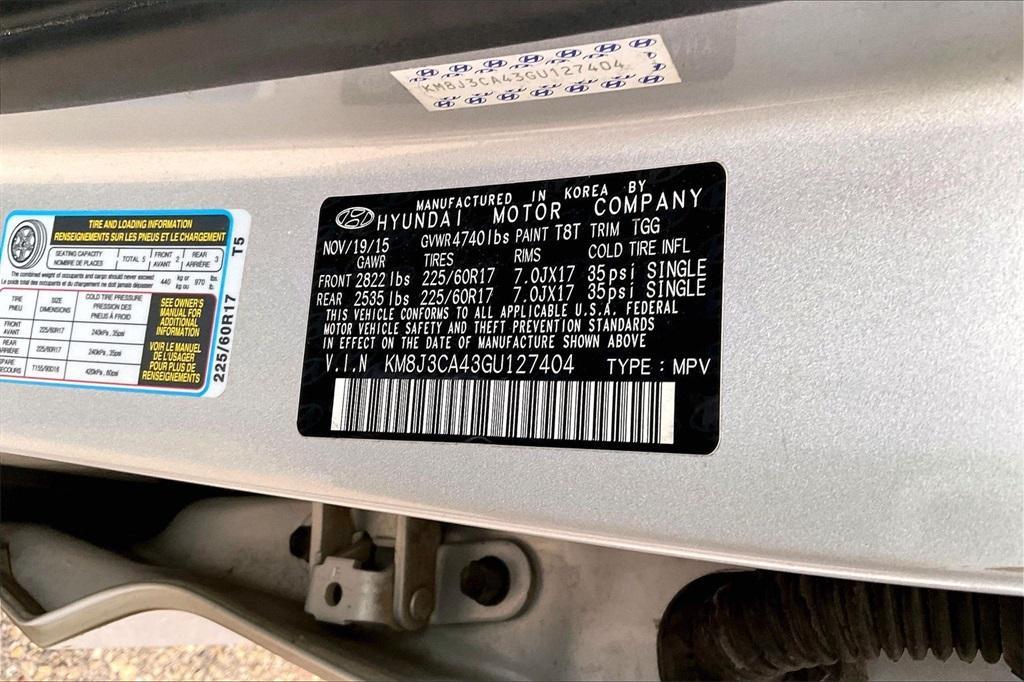 used 2016 Hyundai Tucson car, priced at $7,500