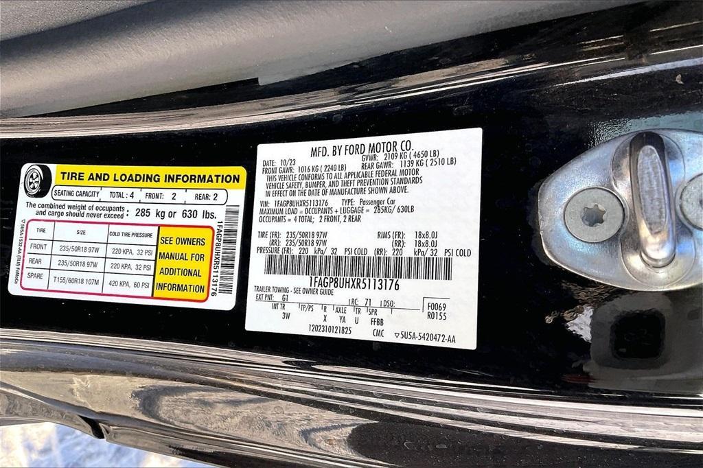 used 2024 Ford Mustang car, priced at $27,657