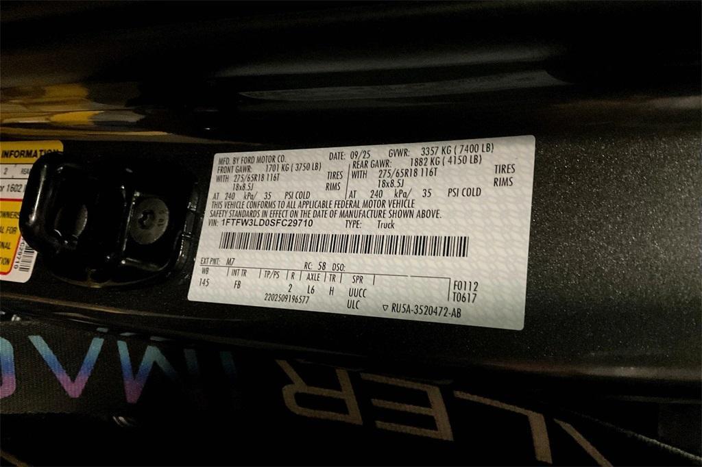 new 2025 Ford F-150 car, priced at $55,118