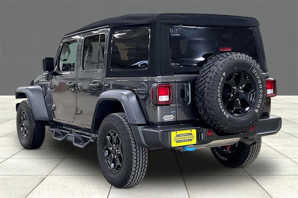 used 2023 Jeep Wrangler 4xe car, priced at $29,267