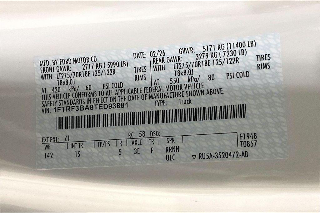 new 2026 Ford F-350 car, priced at $47,863