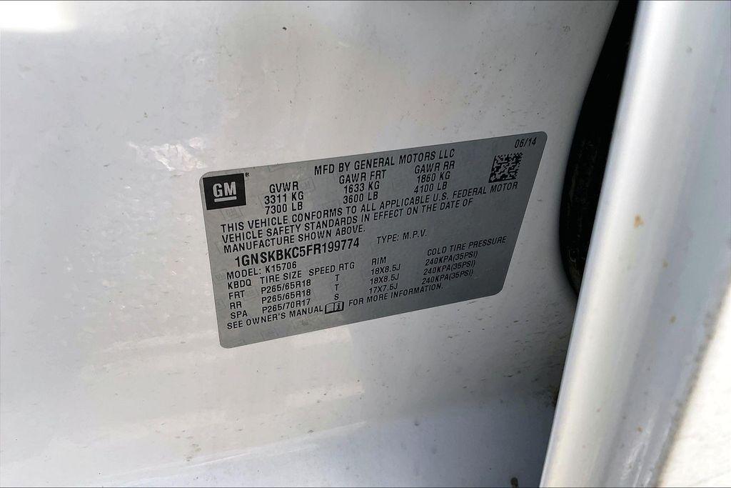 used 2015 Chevrolet Tahoe car, priced at $11,000