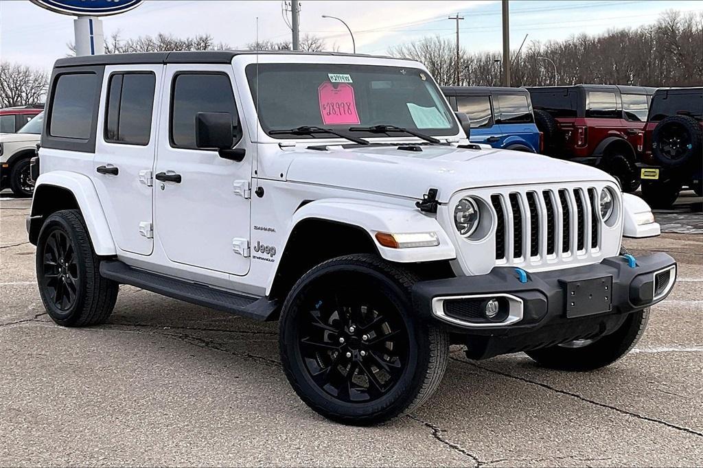 used 2023 Jeep Wrangler 4xe car, priced at $28,803