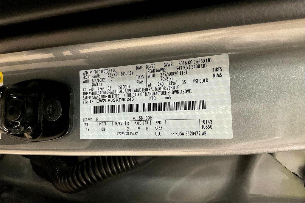 new 2025 Ford F-150 car, priced at $45,284