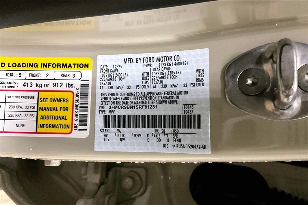 new 2025 Ford Bronco Sport car, priced at $32,998