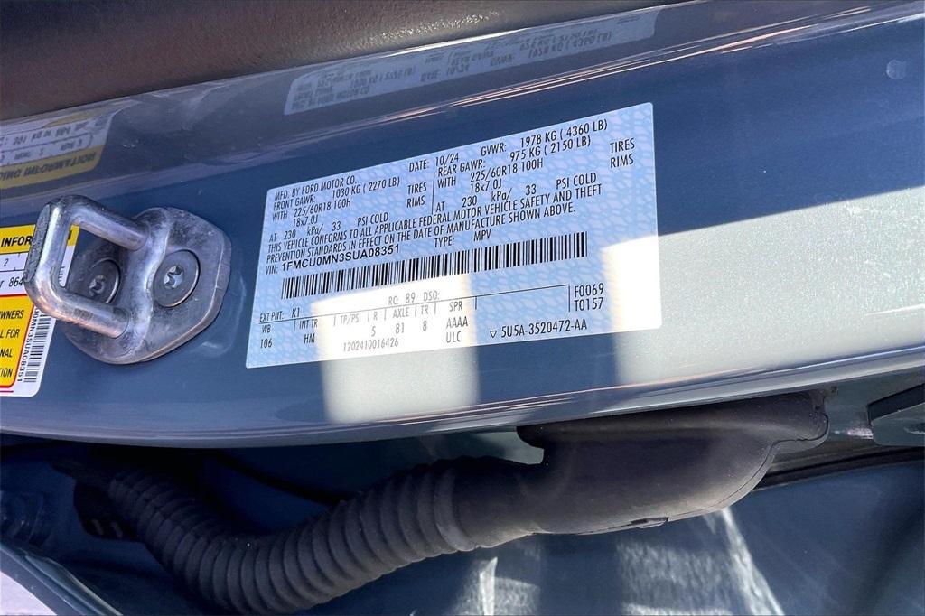 used 2025 Ford Escape car, priced at $22,492