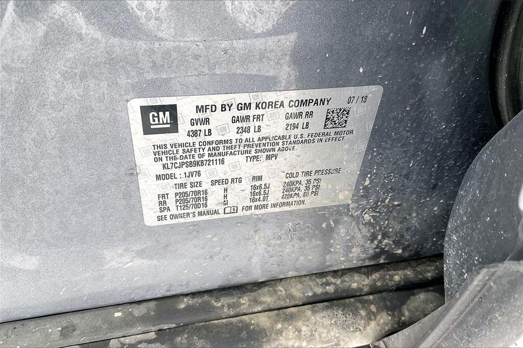 used 2019 Chevrolet Trax car, priced at $12,250