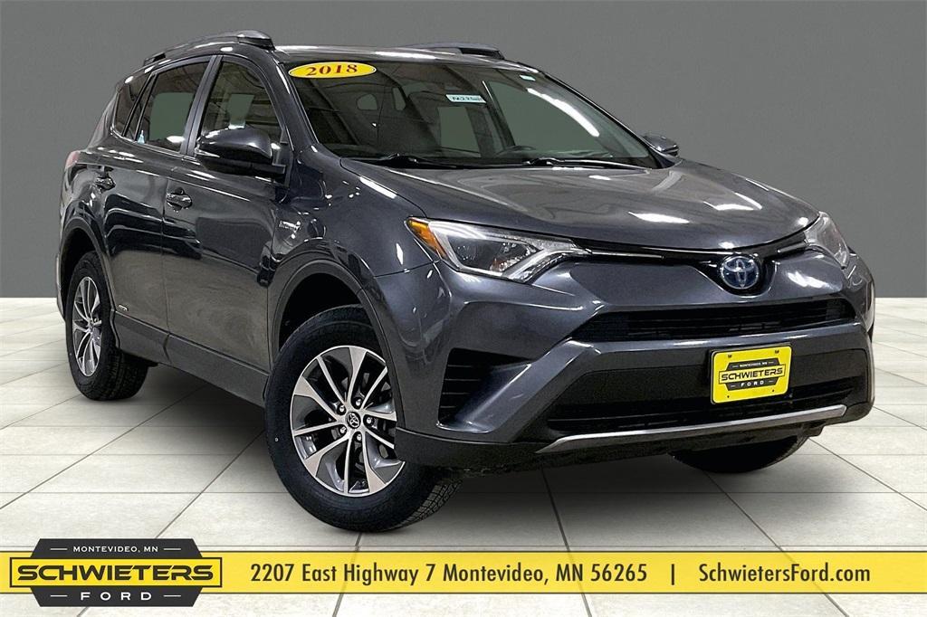 used 2018 Toyota RAV4 Hybrid car, priced at $14,698