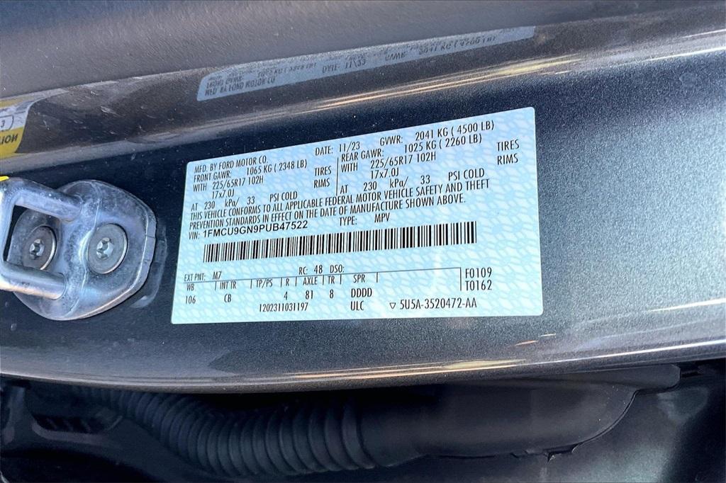 used 2023 Ford Escape car, priced at $21,899