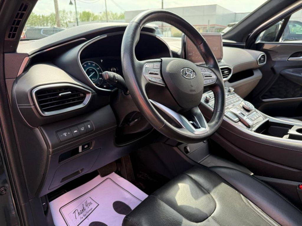 used 2021 Hyundai Santa Fe car, priced at $25,993