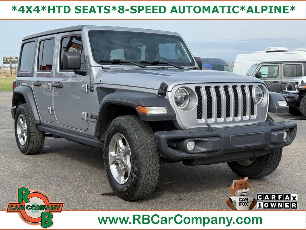 used 2021 Jeep Wrangler Unlimited car, priced at $22,242