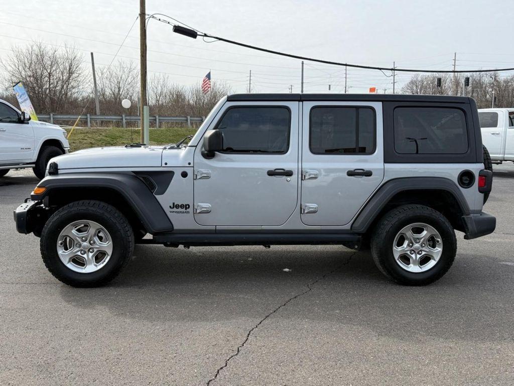 used 2021 Jeep Wrangler Unlimited car, priced at $22,242