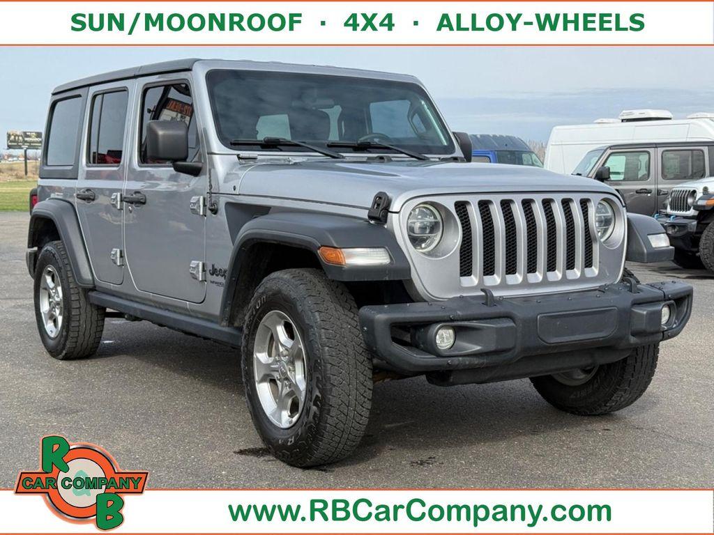 used 2021 Jeep Wrangler Unlimited car, priced at $49,095