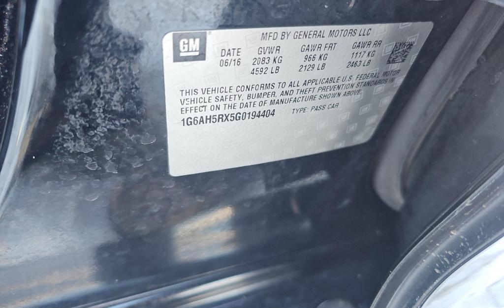 used 2016 Cadillac ATS car, priced at $12,134
