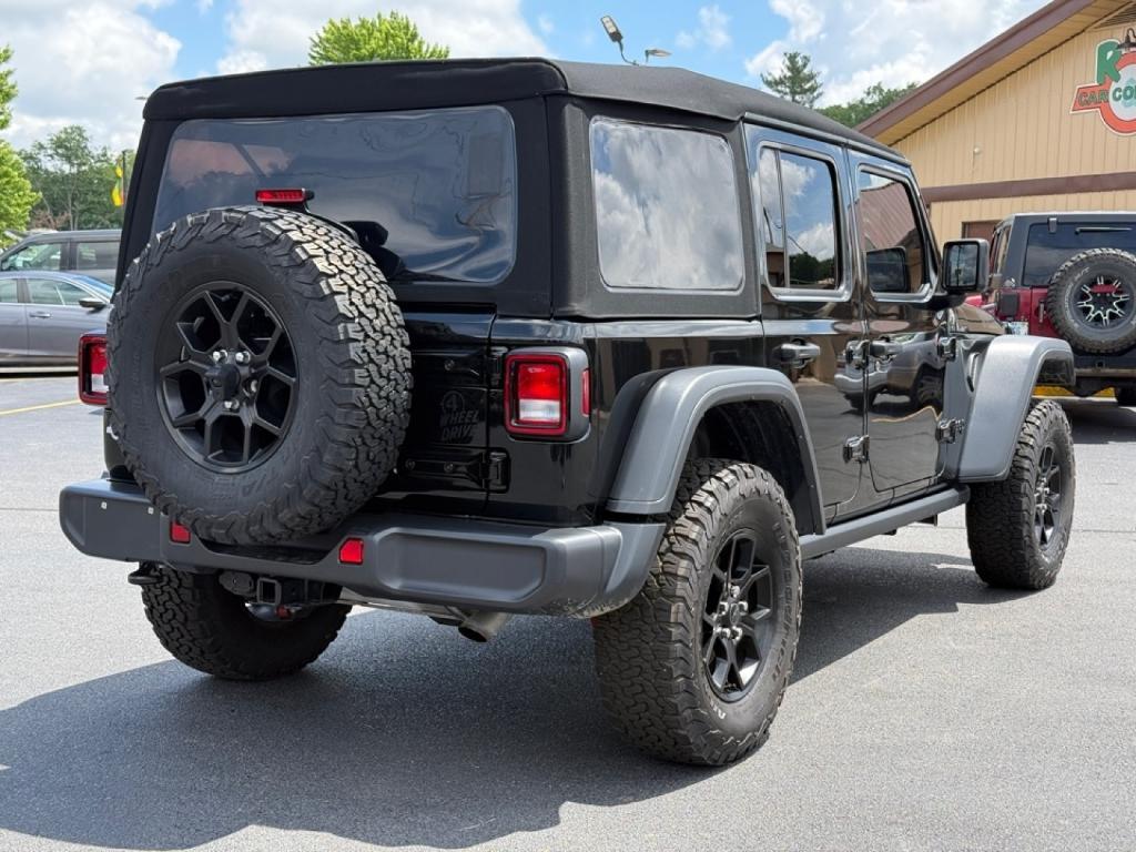 used 2024 Jeep Wrangler car, priced at $34,242