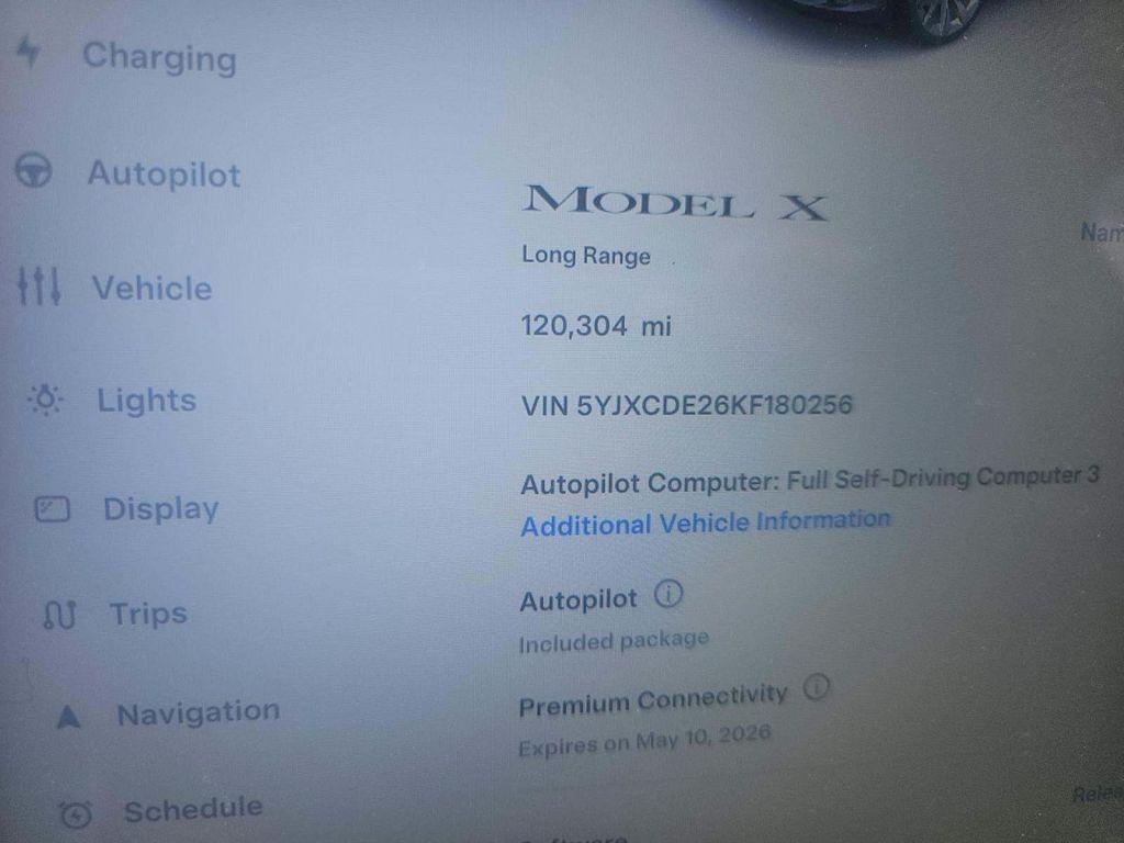 used 2019 Tesla Model X car, priced at $24,242