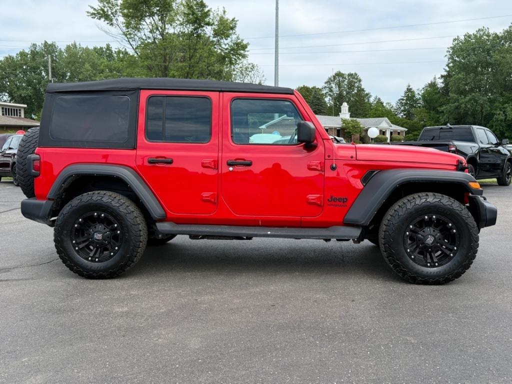 used 2022 Jeep Wrangler Unlimited car, priced at $25,457