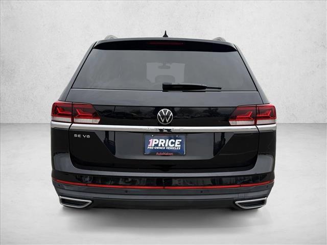 used 2021 Volkswagen Atlas car, priced at $14,300
