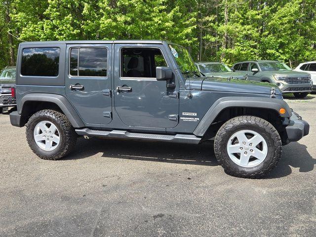 used 2017 Jeep Wrangler Unlimited car, priced at $15,849