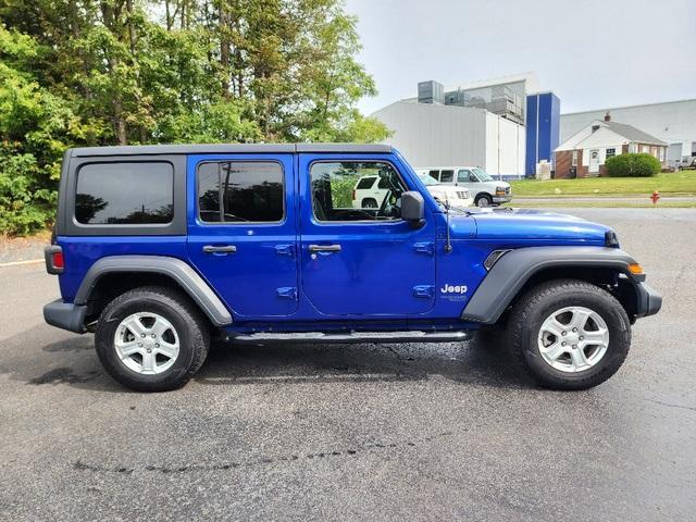 used 2020 Jeep Wrangler Unlimited car, priced at $19,450